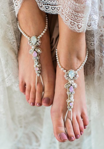 Charming Charlotte barefoot sandals